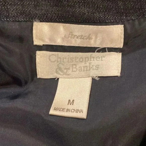 Christoper Banks Stretch denim jacket - Picture 7 of 8